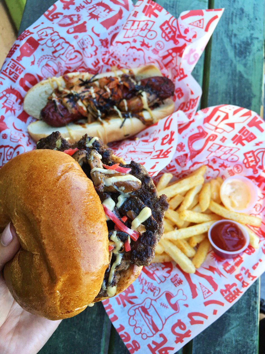 Threes company. #fukuburger #dontfukuwithus #chinatown