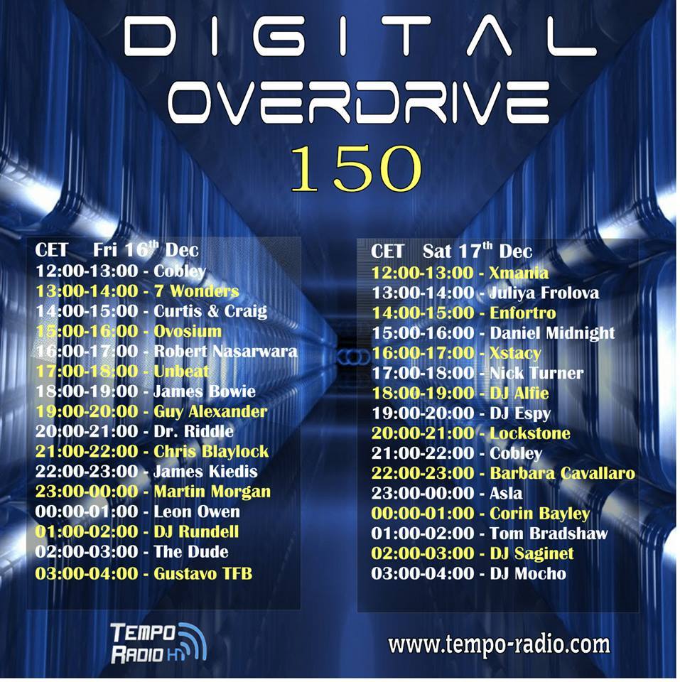 NickTurnerDJ's tweet photo. #trancefamily Check this out !
Next week @TempoRadio1 @TroyCobley #DO150
#Tunein for my #GuestMix #Saturday 17th
https://t.co/C9i675mD2n https://t.co/iO3I2n0GYk