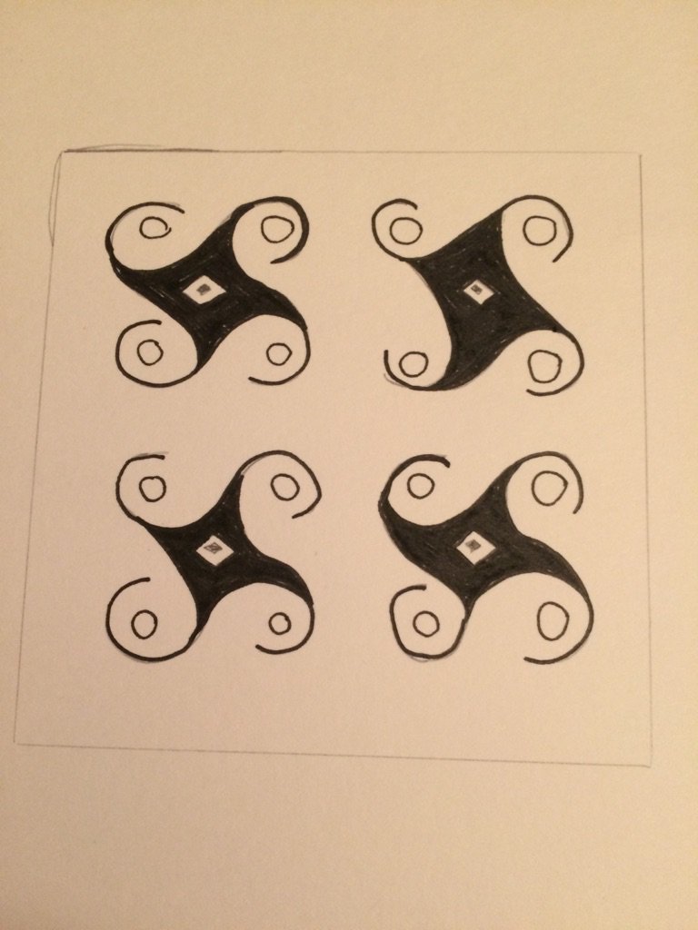 ColourCoachIng's tweet image. Lekker zentanglen ...