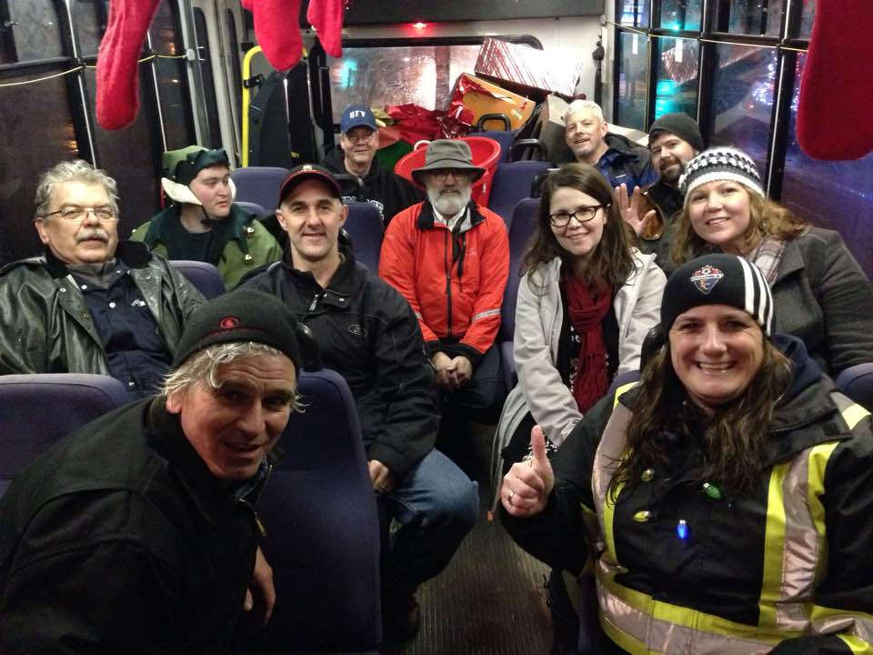 So great to see all of the friendly faces out for the <a href="/rotaryparade/">Rotary C'mas Parade</a>! We love taking being part of this community #UFVTrades #shareChilliwack