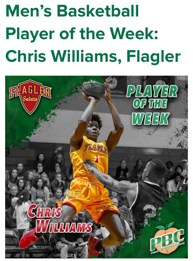 KyleCregan's tweet photo. 3-0 week for @FlaglerMBB capped off with this tremendous honor! @dubb_da_kidd https://t.co/NtSXGQgD7V