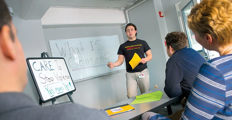CampusConsent1's tweet photo. This fraternity brother is educating students on an unlikely topic. Check out the latest! https://t.co/gObXidFzhE https://t.co/kljeoTiFIu