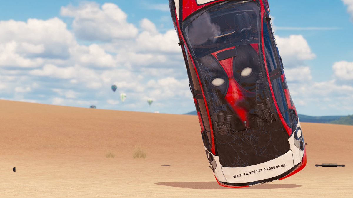 SEFx's tweet photo. Thought i'd share a couple more pictures 😀#Deadpool #mitsubisi #EVOgsr #ForzaHorizon3 https://t.co/hhcZ9rKWWr
