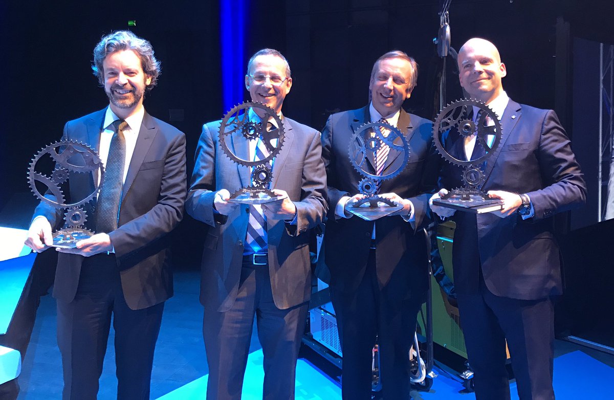 BBweeg's tweet photo. CAMAC, @Groupe_IDEA, IGRECA et @SASGYS très heureux lauréats du @PrixImage #PIE2016. https://t.co/5SCpa05Sqg
