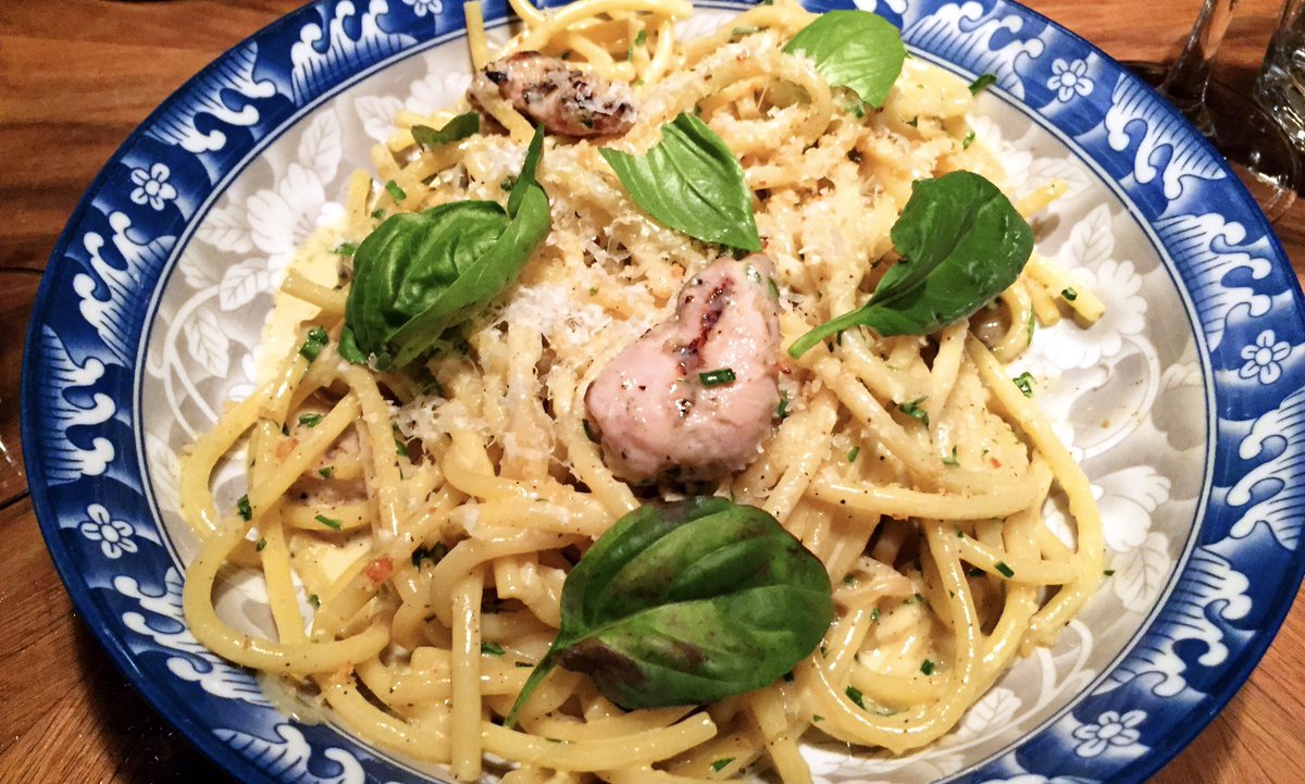PARM by <a href="/LucillesOyster/">Lucille's Oyster</a> carbonara: perfect comfort food on a snowy day like today. #montreal #westmount #italian #pasta #currentcrush 🇮🇹🍝❤️
