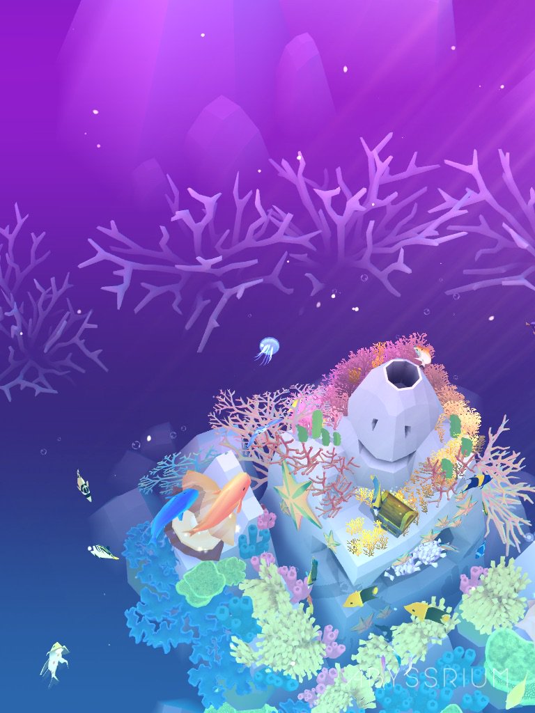 abbygail426's tweet photo. My Moon Jellyfish:) 
#abyssrium
Download: https://t.co/b3bP0qt7K4 https://t.co/3VOanhWy6d