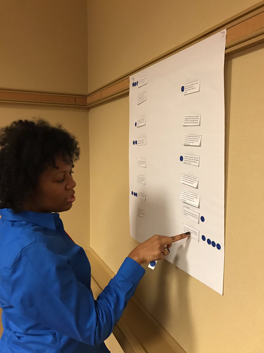 thomasdateacher's tweet photo. #BCLS50 @GLISI Finding root causes during team performance time. Dougherty County Schools https://t.co/zZXGz57ap8