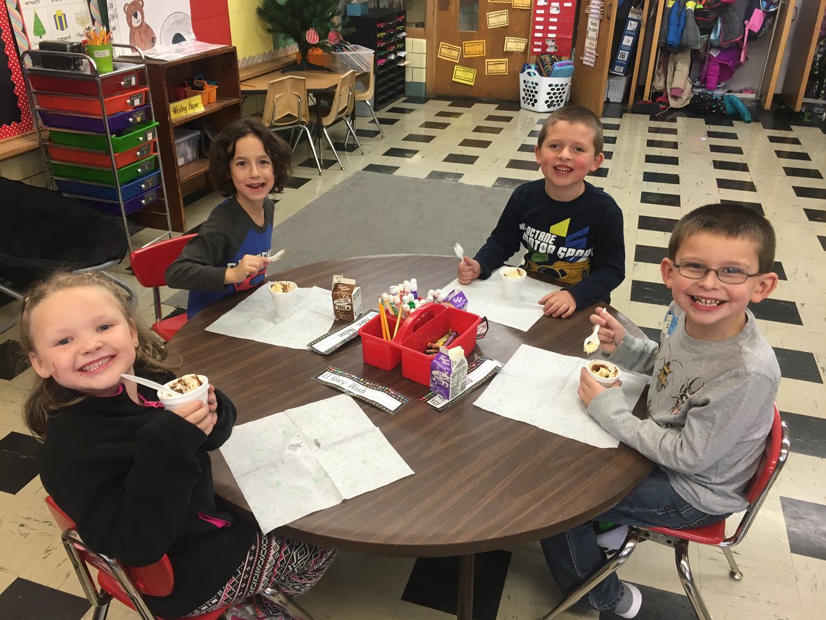 ekwiley's tweet photo. We had a blast celebrating our great behavior with and ice cream sundae party today! #wileygradek #wp103 https://t.co/ZHFajdZQhC