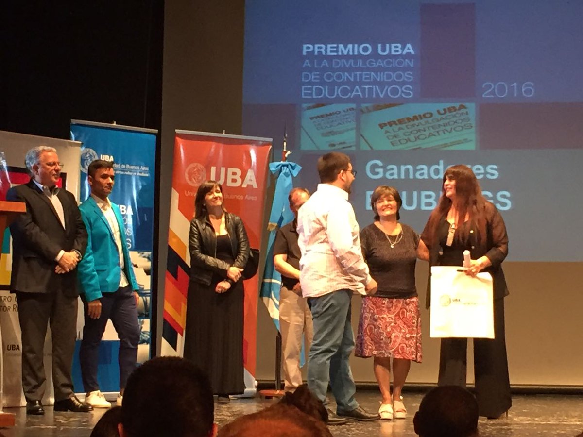 LicDamiano's tweet photo. Felicitaciones a todos los alumnos y docentes que laburaron para esto #PremiosUBA @hernanvigier @upsouniversidad #periodismo https://t.co/iqfLW3mAdQ