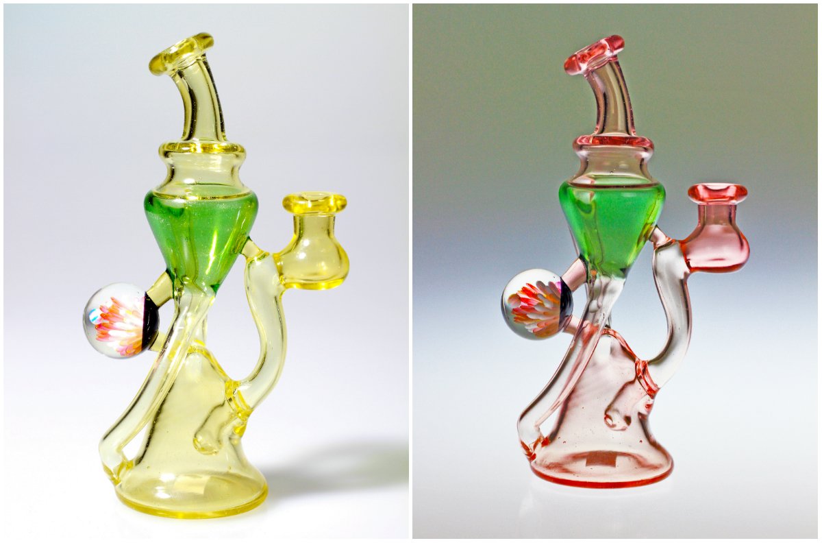 TobaccoLEAFinc's tweet photo. #ColorChanging #serum #recycler #rig by #JBGlassart
https://t.co/PmvqOnDzEU
#glassart #headyart #glassporn #enjoyglass #dab #smoke #heady https://t.co/Pdt36dRzaQ