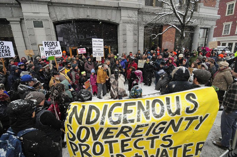 Dakota Access Pipeline Protesters Converge In Montpelier bit.ly/2gW6kWQ