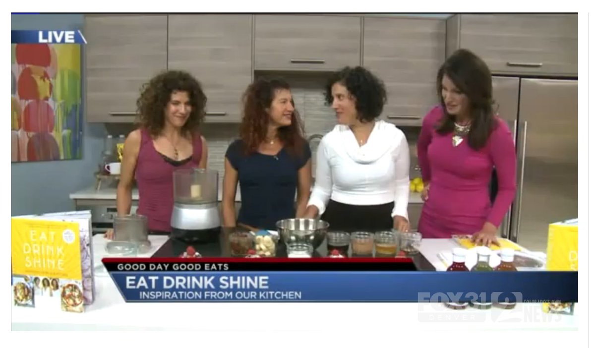 Banana Chocolate Mousse made by Three Sisters of <a href="/ShineBoulder/">Shine Restaurant</a> on Fox bit.ly/2gQ2T7r get the book amzn.to/2gQ5MoQ