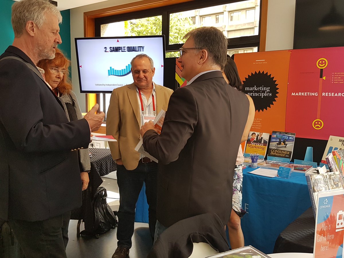 CengageANZ's tweet photo. Day 3 @ANZMAC #anzmac2016. Loving the energy and buzz around the #marketing conversation. Drop by to see us at our stand for a chat! https://t.co/VGJ2xRlPFo