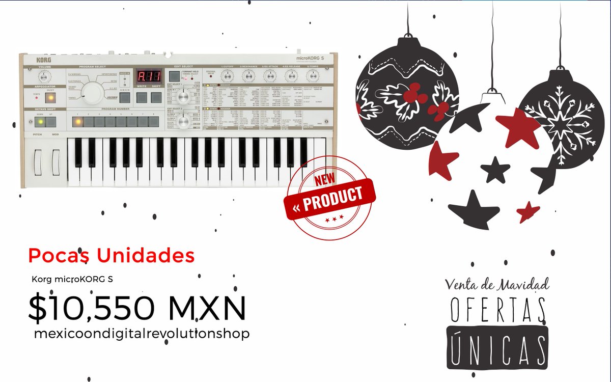 ModrMXMagazine's tweet photo. #Korg #microKORGS #SoloAqui #ElMejorPrecio $10550 MXN #Reservaconel50 #ModrMXTechShop #Sintetizadores https://t.co/Tsq6vmYRHE