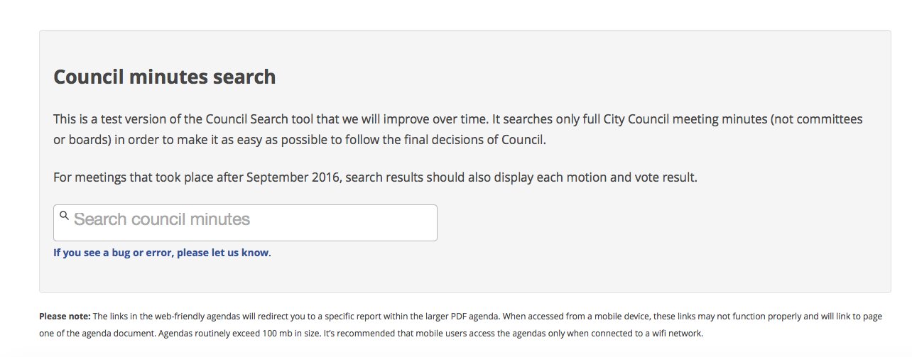 Council search is indeed available. Check it out here: https://t.co/WzKbEQNcmL https://t.co/H9D0CHxBKr