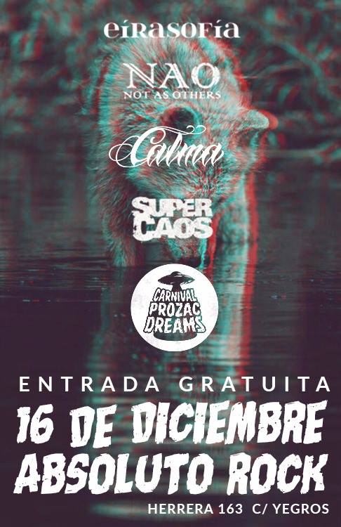 Nos vemos en Absoluto este 16!!! Entrada gratuita!!! <a href="/EiraPost/">Eírasofía</a> <a href="/carnivalprozacD/">CarnivalProzacDreams</a>