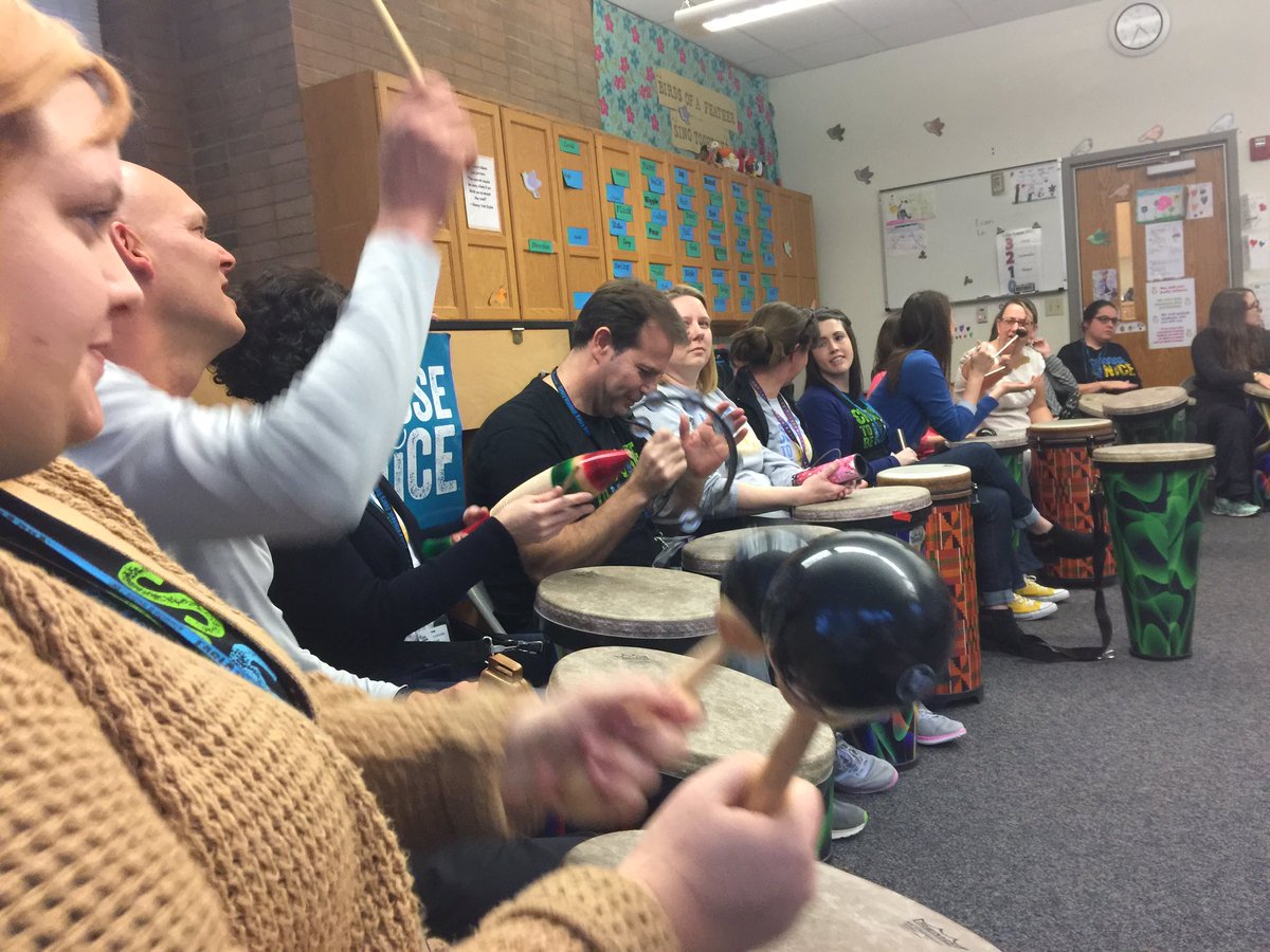 2T_Tweets's tweet photo. @ob eagles Ob teachers find the beat! https://t.co/CjLxqgRIu6