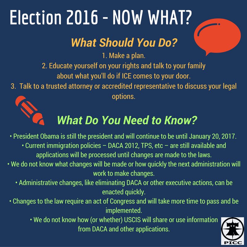 PAimmigrant's tweet photo. What do #immigrant communities need to know post #election2016? Download the flyer in 10 languages! #PAisReady https://t.co/ARPEfIk6YT https://t.co/TShmwlXWPH