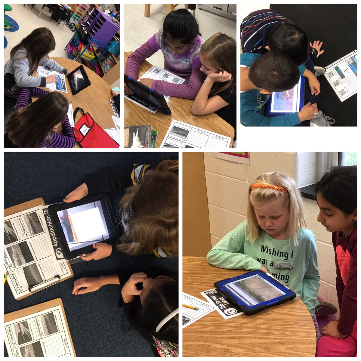 When your students are fully engaged and ask when we can do that again...qr codes for the win!