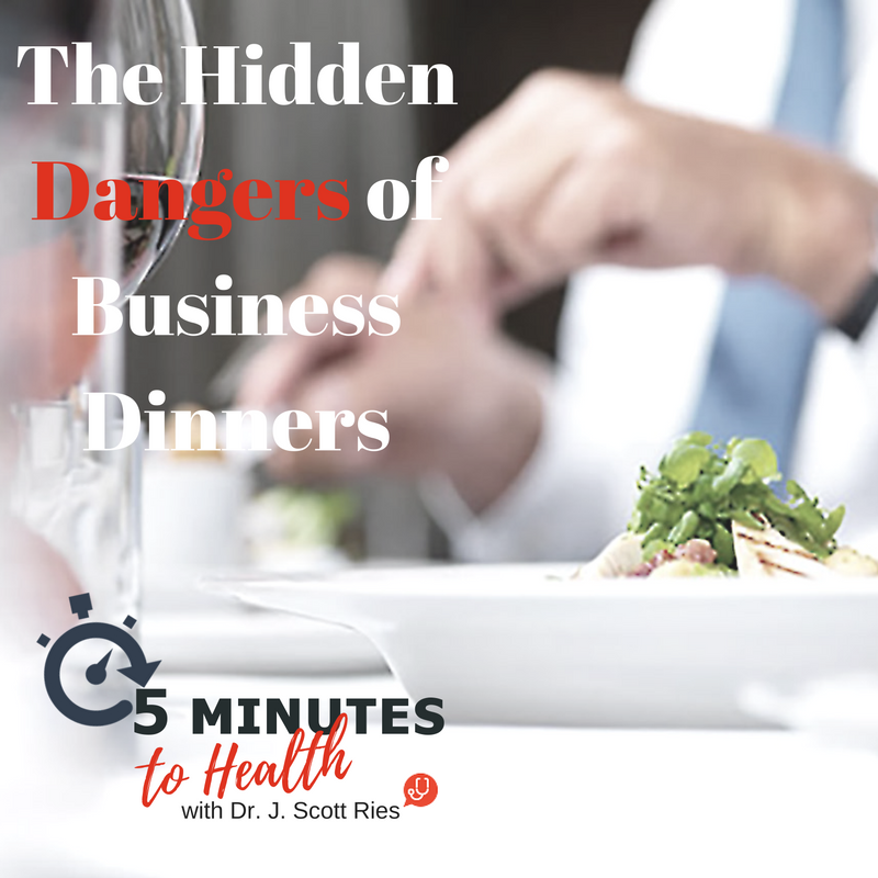 DocRies's tweet photo. Check out this 5 Minutes to Health podcast - https://t.co/DB1c0cNwfd - the hidden dangers of business dinners https://t.co/Hffo64aBpX
