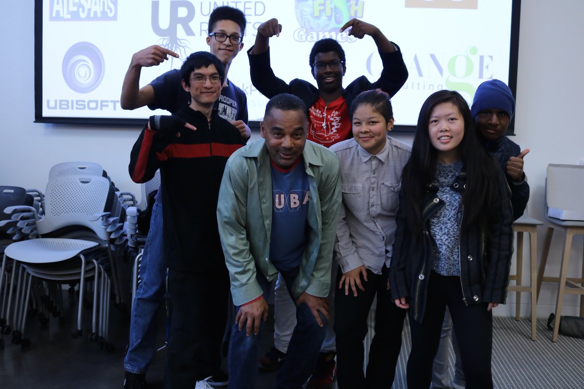 randy_riggins's tweet photo. Had a funky good time w/ @WeAreGameheads & future game developers! #oakgamefest https://t.co/5LNfmHYjeQ