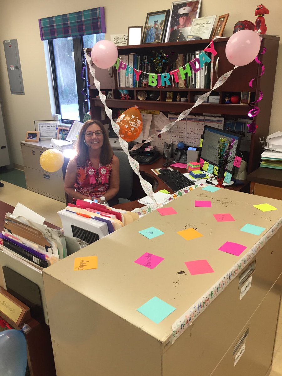 VCSFedPrograms's tweet image. @VCSFedPrograms Party Patrol was here!!! Happy Continued Birthday @lublanken We love you!