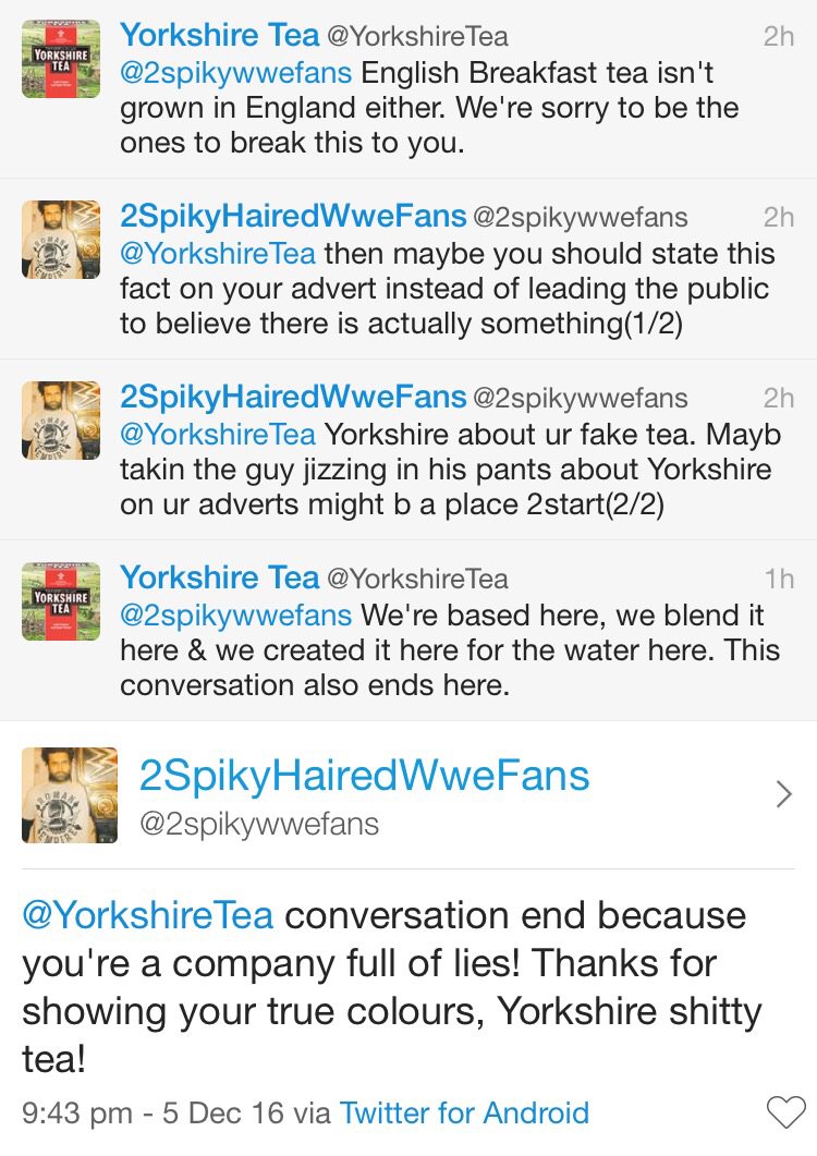 One man was very shocked to discover where Yorkshire Tea actually comes  from - Best viral tweets