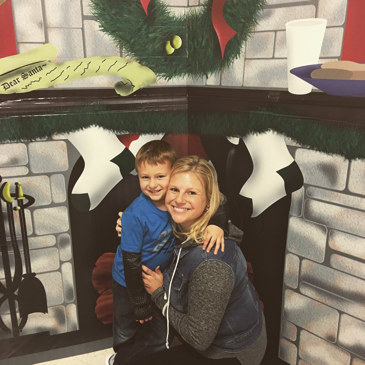 This... is all I need! My whole heart all in one photo ❤️#luckymom #Christmas #loveandjoy