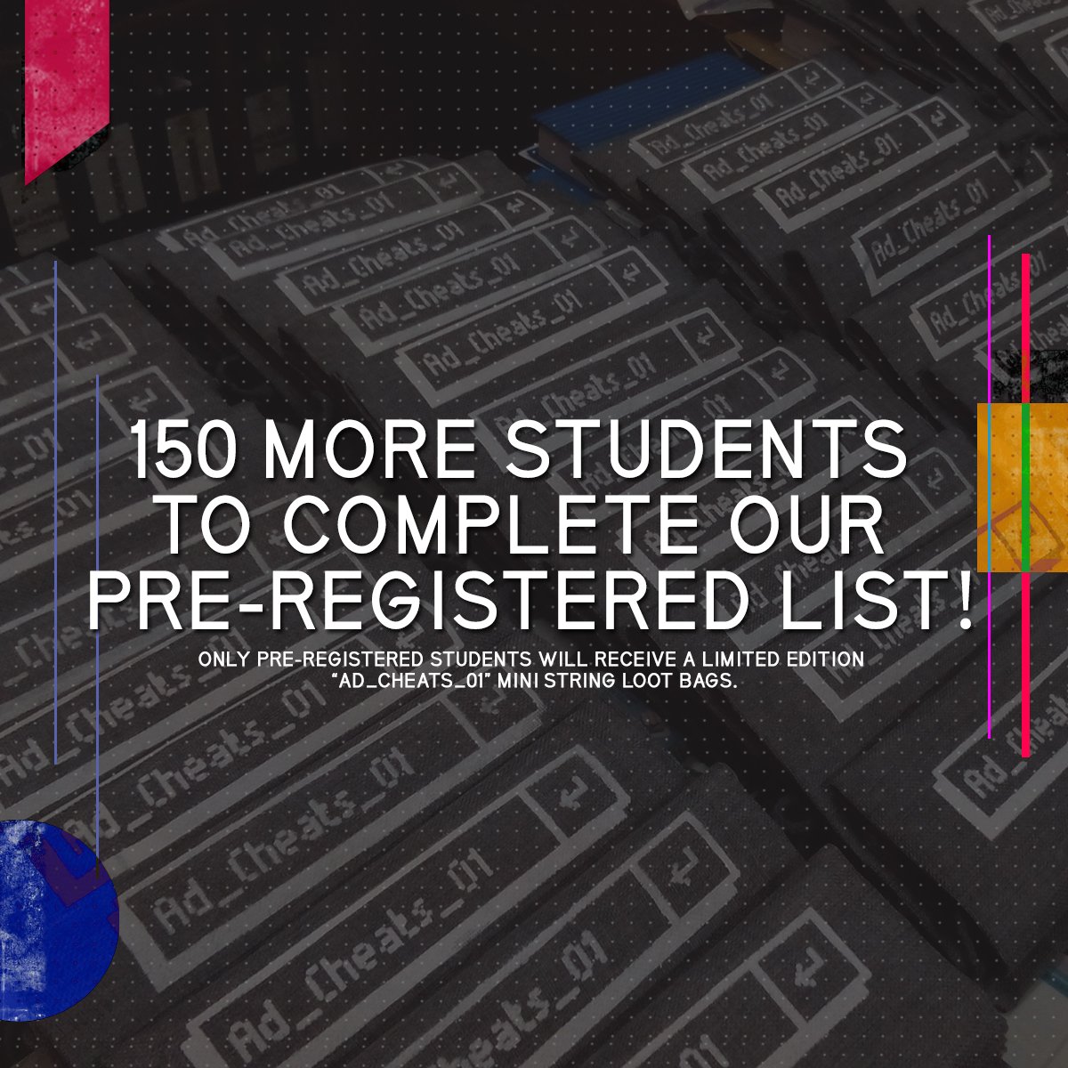 ARIGA2D's tweet photo. Only 150 slots left! Visit the link below to pre-register now!
https://t.co/bAxMPJlkey https://t.co/BYV6SseZfh