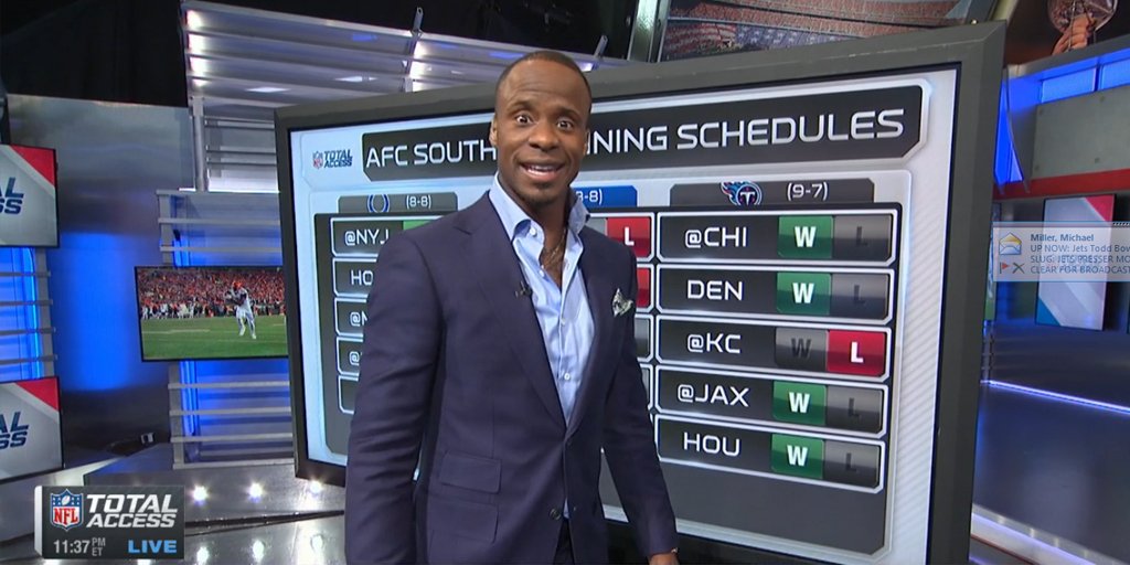 According to <a href="/Ike_SwagginU/">IKE TAYLOR</a>, the #Titans will represent the AFC South in the playoffs!