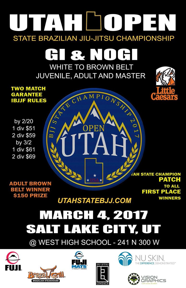 #UtahOpenBjj march 4 <a href="/BjjImpact/">Impact Bjj</a> <a href="/UnifiedJiujitsu/">John Carlquist</a> <a href="/CityWeekly/">Salt Lake City Weekly</a>