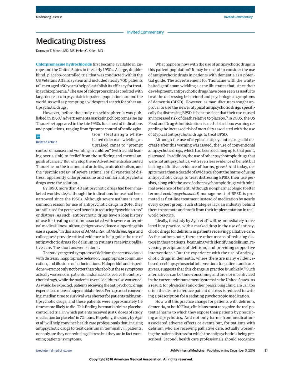 madadireddy's tweet photo. Prescribing an antipsychotic is partially motivated by his or her own distress when confronted with an ill patient!

https://t.co/1Gqus1cobX https://t.co/aViaTCIBIO
