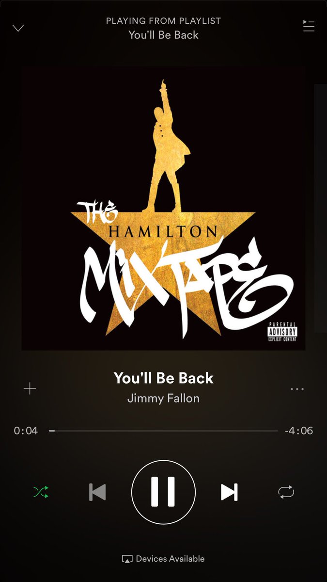 arisinterludes's tweet image. gotcha 👏🏽 #HamiltonMixtape #Track12 #LoopIt #Spotify #iTunes