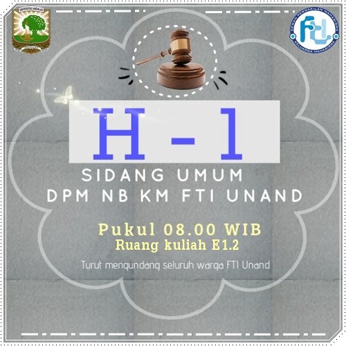 DPM KM FTI UNAND tweet media