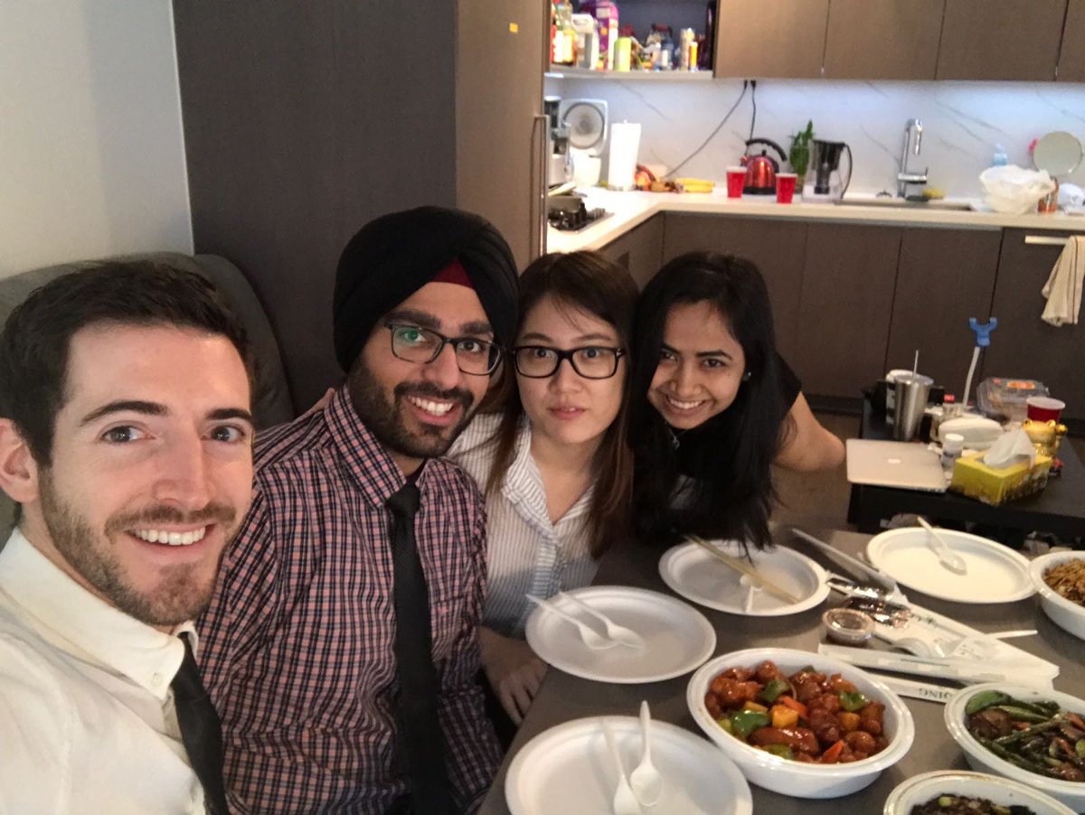 Team spirit is always building! This is what makes us #strong! #SFUMBAGames #mbagames2017 #todayfortomorrow #sfumba #teamspirit #unite #fun