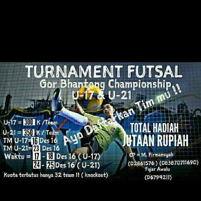 FUTSAL COMPETITION U-17 &amp; U21 GOR BHANTONG : CP: ( D2861572 ) <a href="/FutsalSmantiDPK/">Smanti Depok Futsal</a> <a href="/FutsalSmanda/">Smanda Futsal Team</a> <a href="/futsalSMA_98/">FUTSAL SMAN 98 JKT</a> <a href="/futsalsma29/">futsal sma29</a> @sman3depok