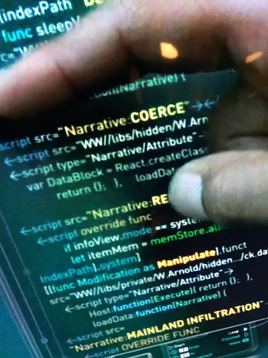 arnif's tweet image. The hosts in Westworld are made with React 😂😳🙃 #javascript