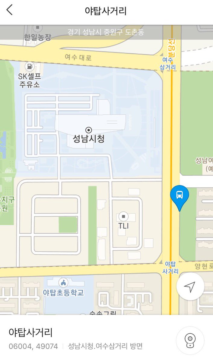 여수삼거리 버스정류소(06173)가 12월 3일(토) 첫차부터 폐쇄됐습니다. 

성남시청에 방문할 땐, 야탑사거리 정류소(06004)를 이용해주세요:-)