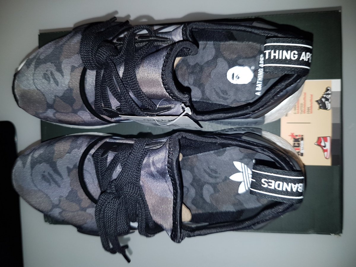 kickdotofficial's tweet photo. Random Retweet Gets £5 If Sold Through Twitter! #ADIDAS #FORSALE #NMD #BAPE #UK9 https://t.co/wTEoiEbd9K