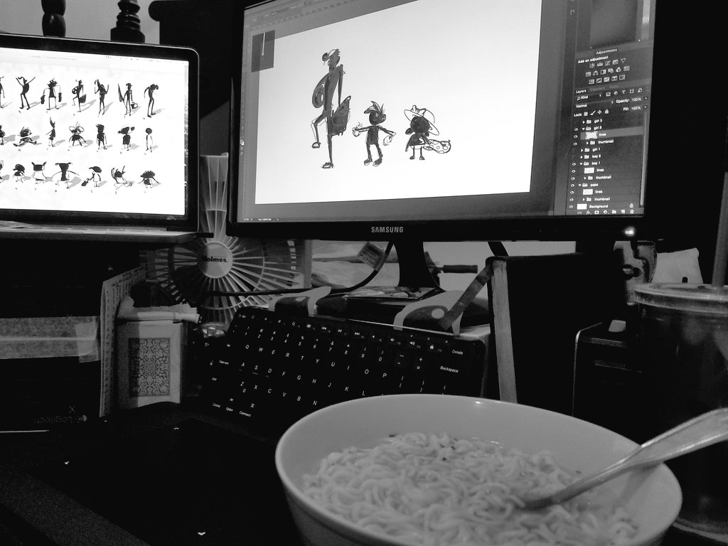 ThunderfishDR's tweet photo. Monday, Concept Art &amp; Ramen
#animation #concept #conceptart #ramen #mondaymotivation https://t.co/skXIg7AVjx