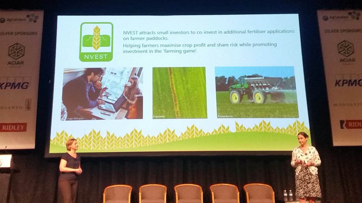 #AgCatalyst Wow. A beautiful idea to crowd source funds to help farmers at key times boost their crop yields.