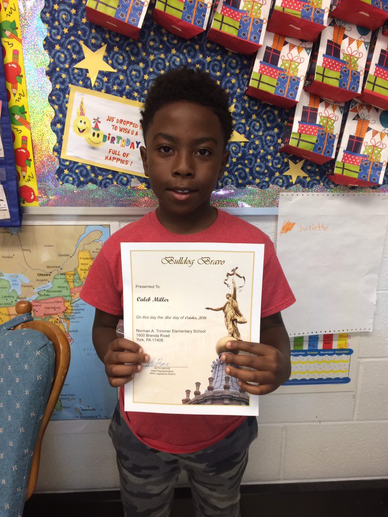 #wyasd congrats to Caleb, Bulldog Bravo!