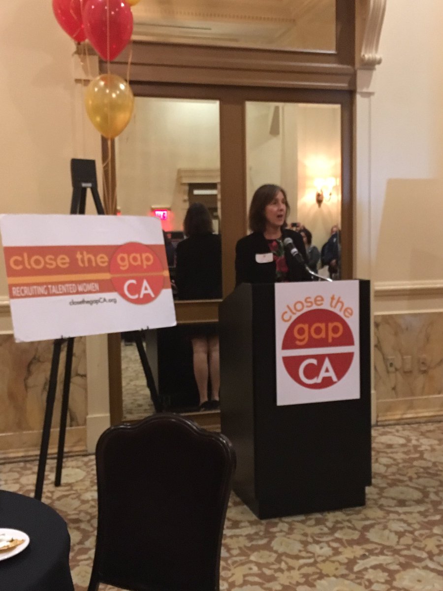 Thanks <a href="/closethegapCA/">Close the Gap California</a> for celebrating the newly elected women leaders in the California Legislature! #WhenWomenLead