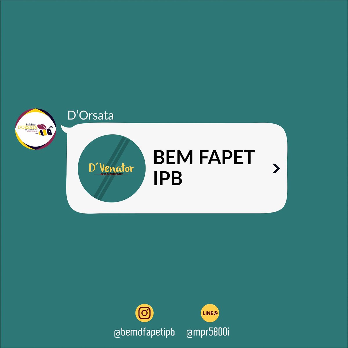 BEM Fapet IPB tweet media