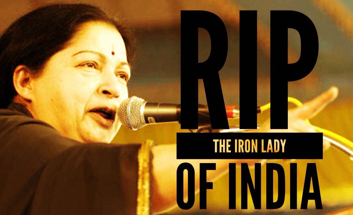 Ravikumar_offl's tweet image. #Jayalalithaa Mam is Best Example for women empowerment!!
#IronLady is no more
Deep condolences from all @Suriya_offl Fans
@rajsekarpandian