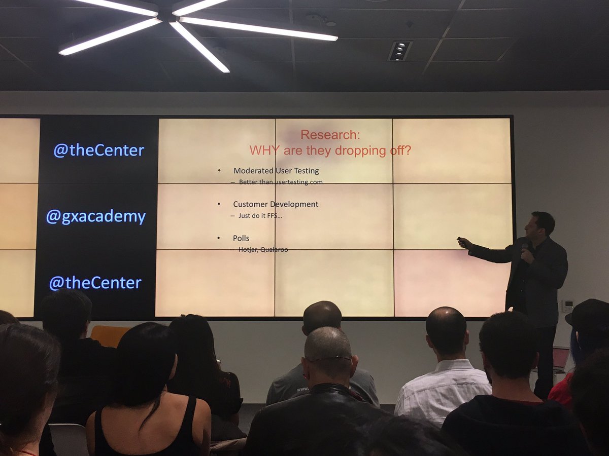 marioachamorro's tweet photo. @GXAcademy hosting @SootheApp CMO's talk on Growth Marketing at their new venture at @NASDAQ Entrepreneurial Center @theCenter #RoAarr https://t.co/K8lMdjbZak