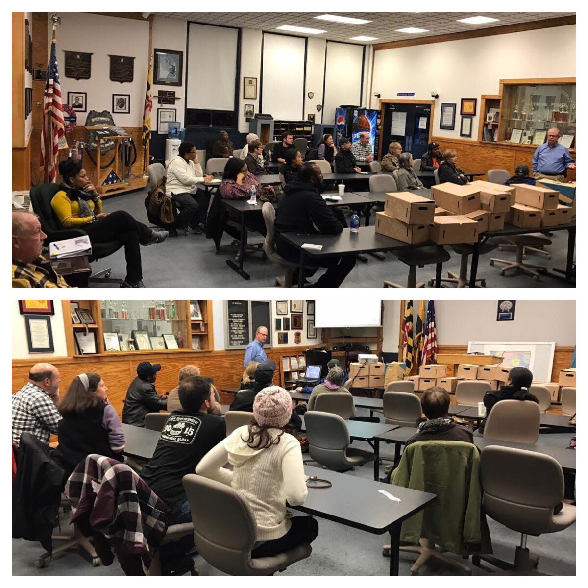 NED C.O.P Training and Senior Safety Class this evening