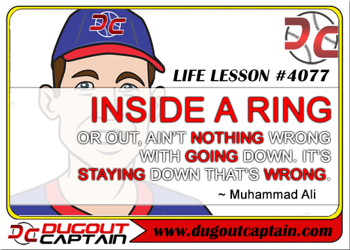 DugoutCaptain's tweet photo. No matter the sport, in life...we get back up. #PlayHardHaveFun #MakePracticeFunAgain #ByCoachesForCoaches #YouthBaseball #CoachingTool https://t.co/QRvRmx2cdm