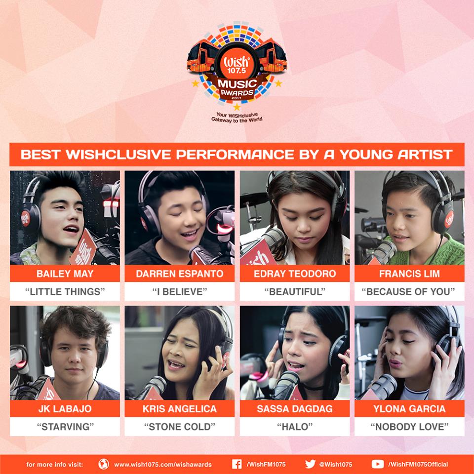 wish1075's tweet photo. BEST WISHCLUSIVE PERFORMANCE BY A YOUNG ARTIST NOMINEES https://t.co/T6mY9DSW1G