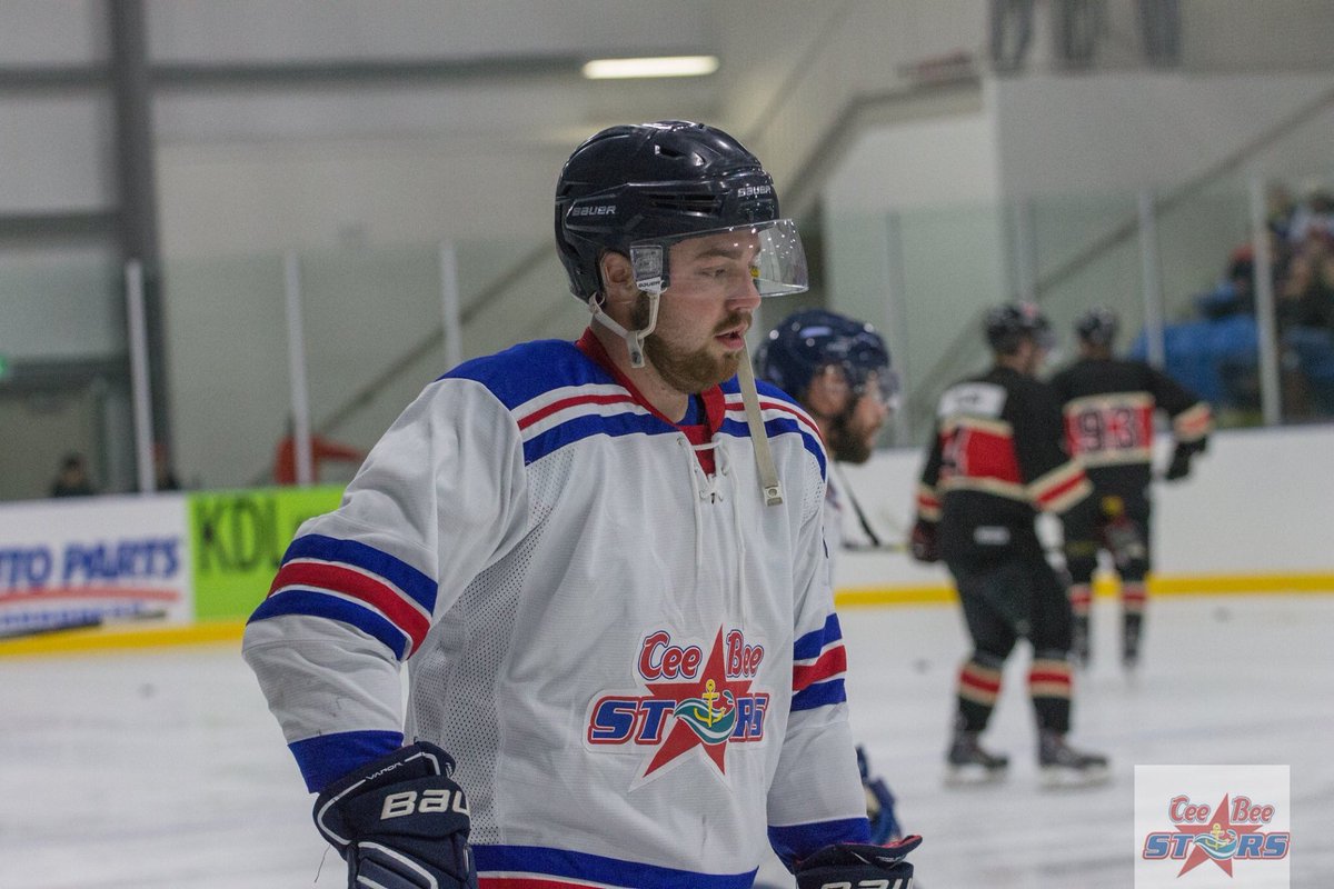 CeebeeStars's tweet photo. #CeeBeesWIN #CeeBeesWIN #HGOE @CeebeeStars win 5-2 over @SJSeniorCaps  Cody Batten leads with the Hatrick. @AESHL https://t.co/e77eZRbC60